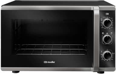 Forno Elétrico de bancada Mueller 50 litros e 3 Modos de Assar MFB50K 220V Preto