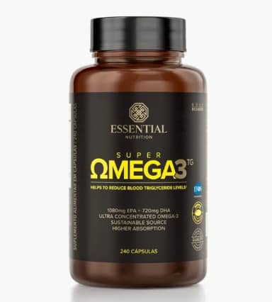 Super Omega 3 TG (240 caps) 500mg - Essential Nutrition