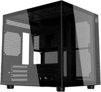 Gabinete Gamer Kalkan Midgard Preto Micro-ATX Aquário KLK00039