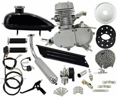 Motor Completo 80cc Para Bicicleta Top Performance 4º Geração