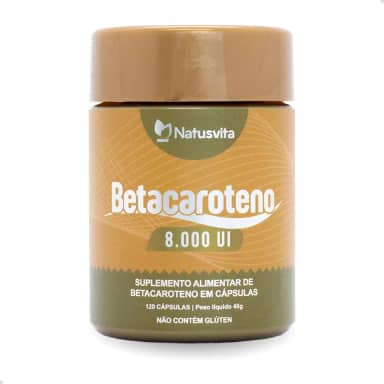 Betacaroteno 8.000 UI (8X + Concentrado) (1 Und. 120 Cápsulas)
