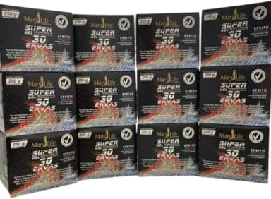 Kit Super Gel 30 Ervas Massageador Efeito Gelo Quente Mary Life 12 Potes