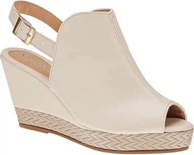 Sandália Anabela Feminino Corda Fechada Plataforma