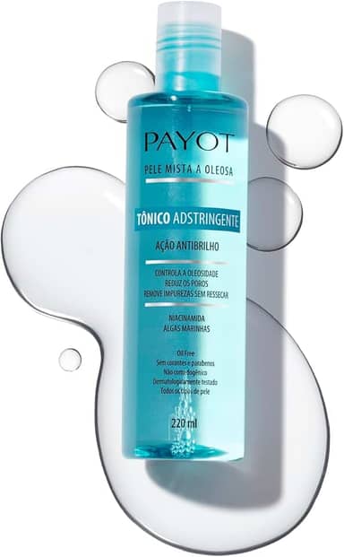 Tônico Adstringente PAYOT Pele Mista a Oleosa - 220 ml