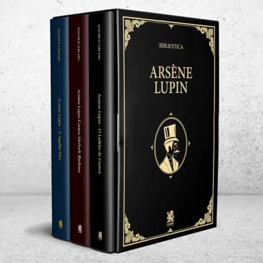 Biblioteca Arsène Lupin Volume 01 - Box com 3 Livros