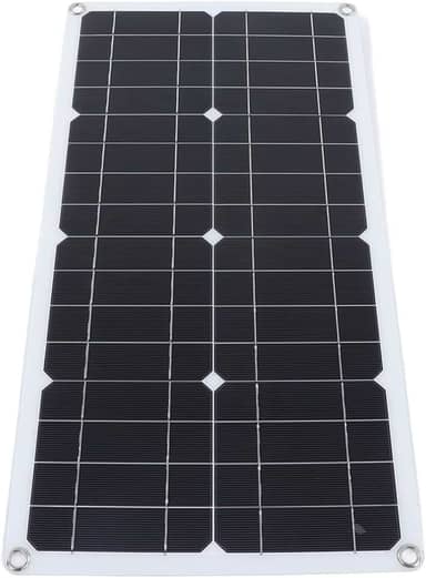 Kit de painel solar, 250W totalmente à prova d'água monocristalino módulo PV Kit de iniciante painel solar com 10A 12V 24V PWM controle de carga portas USB duplas, suporte de bateria de painel solar para casa acampamento barco RV