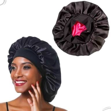 Touca de Cetim Anti-Frizz Antiqueda e Conforto Ideal para Cabelos Cacheados Lisos Quimicamente Tratados