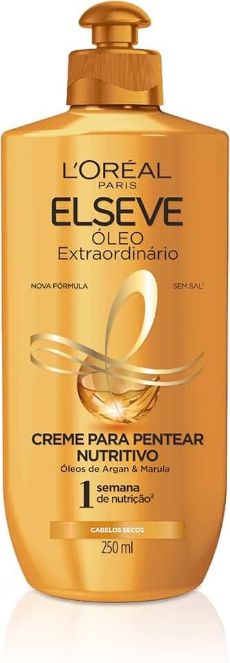 L’Oréal Paris Creme Para Pentear L'Oréal Paris Elseve Óleo Extraordinário 250Ml Branco
