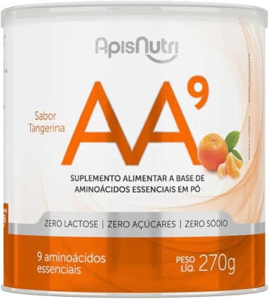 AA9 Aminoácidos Essenciais 270G Sabor Laranja