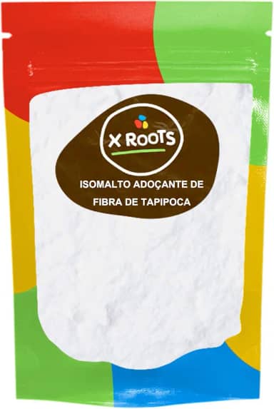 Isomalto Oligossacarídeo De Tapioca Imofibra De Tapioca 1kg Embalagem Abre e Fecha X-Roots