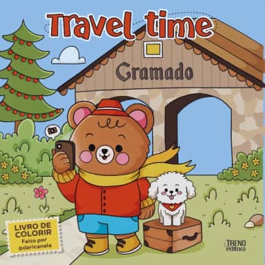 Travel time - Livro de colorir