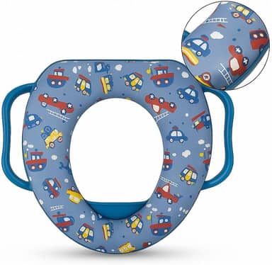 Assento Redutor Infantil Almofadado Com Alças Para Desfralde