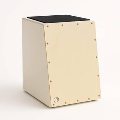 Cajon Instrumento Acústico De Percussão Esteira Inclinado Profissional Madeira