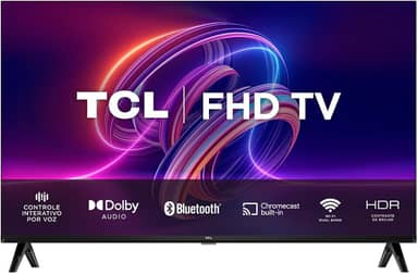 Smart TV TCL 40 Polegadas LED Full HD S5400A Android TV WiFi Bluetooth Google Assistente 40S5400A