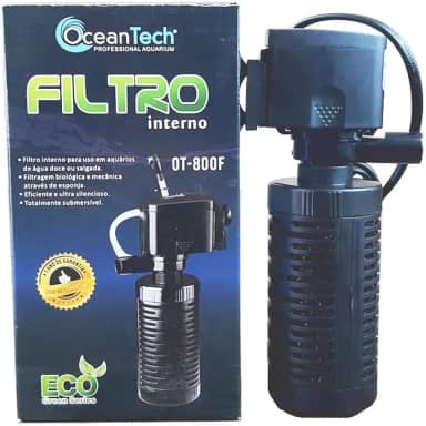 Filtro Interno Aquário Terrário OT-800F (300L/H) 127V - Ocean Tech