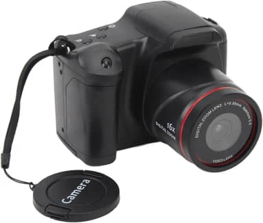 Câmera Digital 16MP HD 16X Zoom Vlogging Câmera Night Vision para Viagens Fotográficas