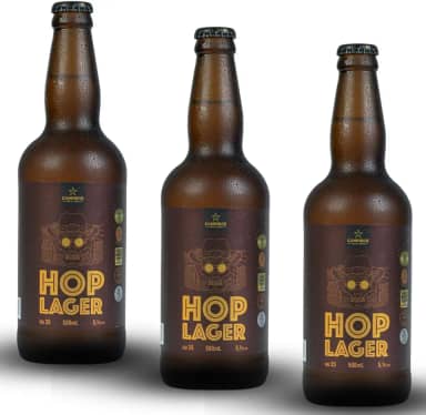 Cerveja Campinas Hop Lager 500ml - 3 unidades