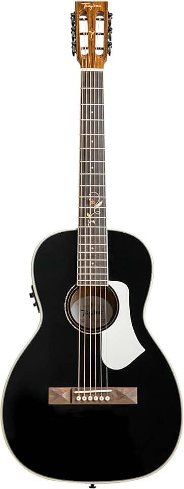 Tagima, Violão Eletroacústico Tagima Aço FS500 BK Parlor FS-500