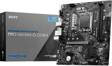 Placa Mãe MSI PRO H610M-G (LGA1700 /2xDDR4/HDMI/VGA/DP/M.2/USB 3.2)