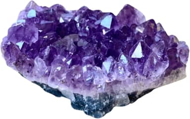 Mini Drusa de Ametista Pedra Natural Bruta Cristal Bruto