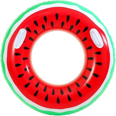 Boia Piscina Inflavel Melancia Criança Adulto Grande Praia 120cm