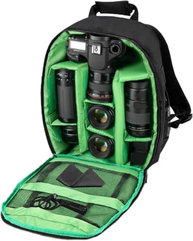 Resistente à Água, Bolsa para Camera Fotografica, Bolsa Camera, Removível Internamente, Mochila Fotograficam, Mochila Profissional Fotógrafo para Câmera Fotográfica Dslr e Acessórios