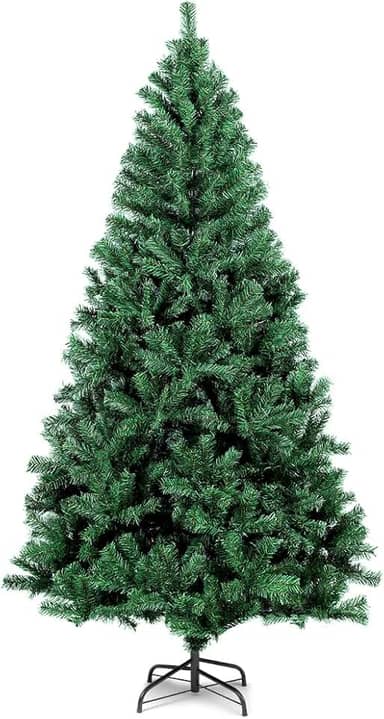Até 880 Cabeças, Árvore de Natal de 1,8 m, Árvore De Natal Gigante Luxo Modelo Cor Verde 1,8m, PVC, Até 880 Cabeças Do Número de Galhos