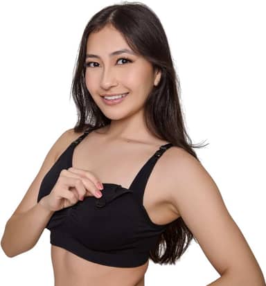 Sutiã Amamentação Impllus C/Bojo S/Costura Gestante Confort