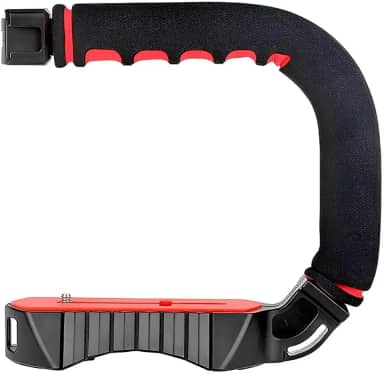 Suporte Estabilizador Portátil U-Grip Pro U Ulanzi para Câmera e Smartphone Preto – Estabilização Profissional, Leve e Durável, 3 Sapatas Fria