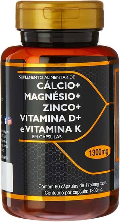 BioVitamin Cálcio + Magnésio + Zinco + Vitamina D3 + Vitamina K2