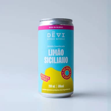 Refrigerante Natural DÊVI - Limão Siciliano 269 mL