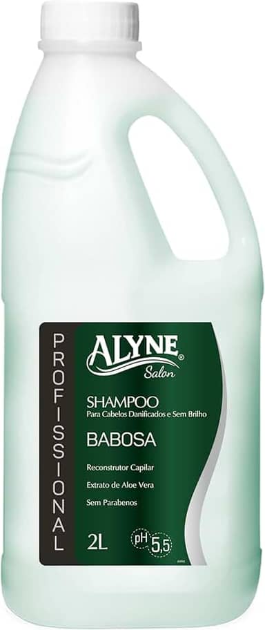 Alyne, Shampoo para cabelos, Babosa, 2 Litro, Verde