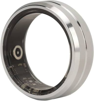 Smart Ring Health Tracker, 7 dias de vida útil da bateria e rastreador de sono, anéis de rastreador de fitness resistentes à água IP68, anéis de saúde para mulheres e homens, pedômetro (tamanho 9)