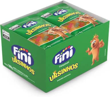 Fini Ursinhos 15g Com 12 Unidades