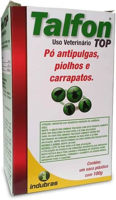 Talfon Top 100g Antipulgas, Piolhos e Carrapatos