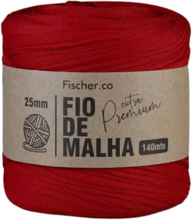 Fio de Malha Fischer Extra Premium - 140m - 270g - Ferrari 67