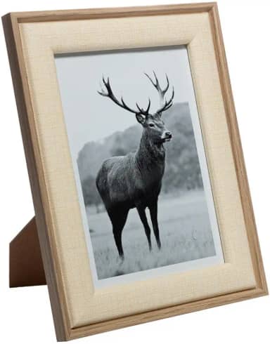 LYOR - Porta-Retrato de Mdf Bege 13cm x 18cm