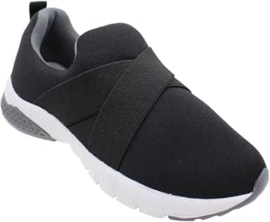 Tênis Infantil Unissex Escolar Gibizinho S/Cadarço Preto