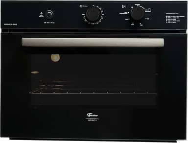 FORNO A GÁS DE EMBUTIR FISCHER INFINITY PRETO 50L 127V COM GRILL