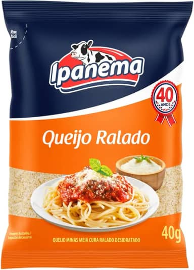 Ipanema - Queijo Meia Cura Ralado 40g