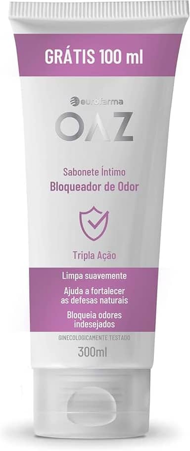 Eurofarma Oaz Sabonete Intimo Odor Block 300Ml