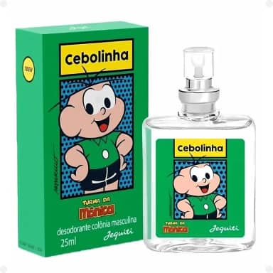Colônia desodorante masculino teen Cebolinha Turma da Mônica 25ml em spray Jequiti