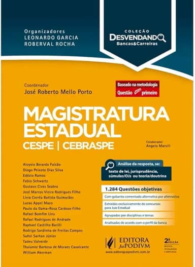 Magistratura Estadual: CESPE/CEBRASP