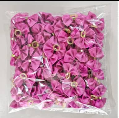 kit para banhos e tosa 20 laços medios e 20 gravatas tamanho padrão