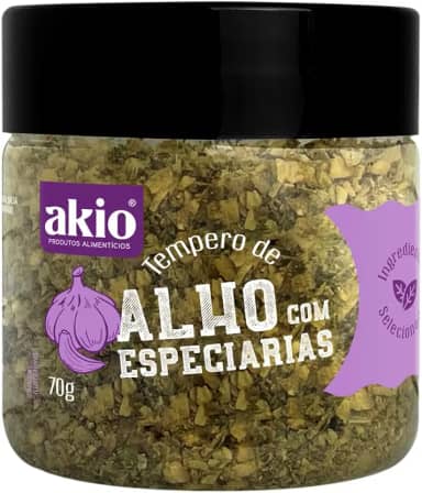 Akio Tempero Alho 70G Com Especiarias