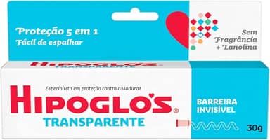 HIPOGLÓS® Transparente Creme Preventivo De Assaduras, 30g