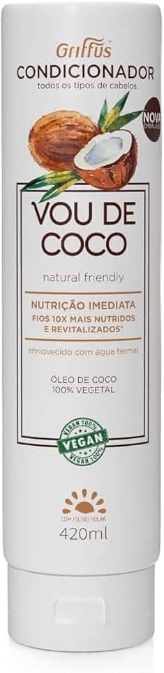 Griffus Vou De Coco Condicionador 420Ml