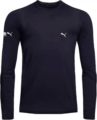Camiseta Térmica Puma Manga Longa Segunda Pele Masculina Academia Proteção UV 50+ Fio LYCRA®