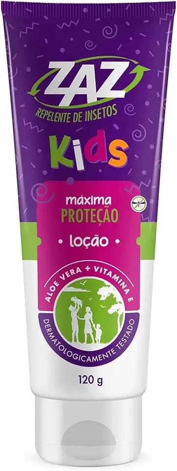 Repelente de Insetos KIDS Loção 120g - Zaz