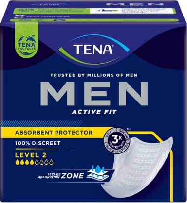 Absorvente Geriátrico Masculino Tena Men Diurno Tamanho Único conforto e higienico